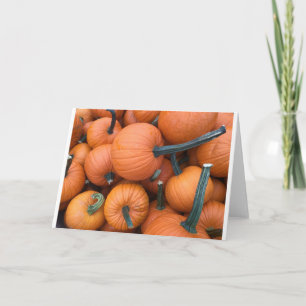 Pumpkin Pile! Holiday Card