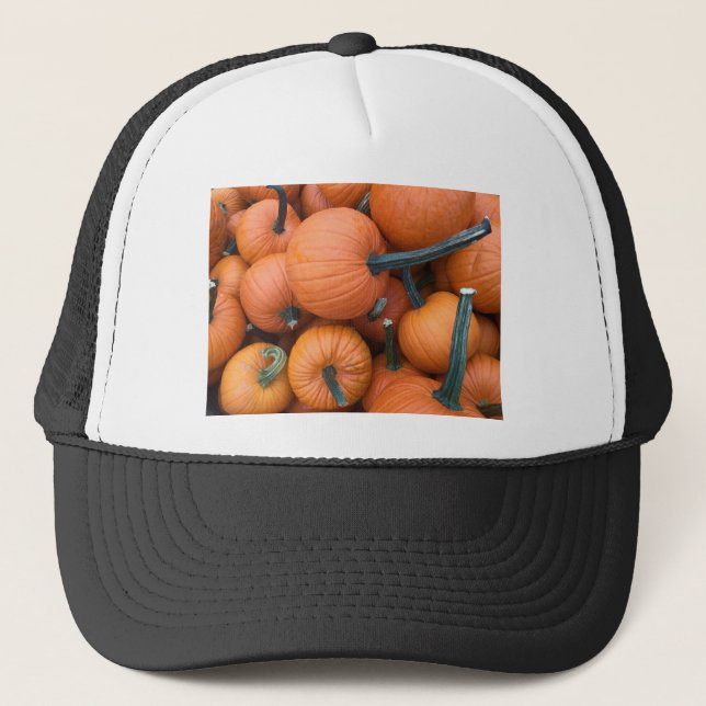 Pumpkin Pile! Trucker Hat (Front)