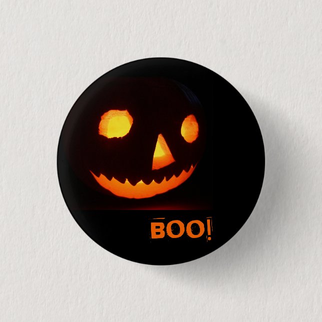 Pumpkin Pin Badge (Front)