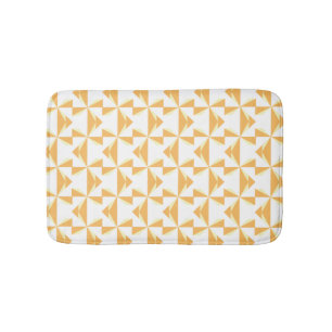 Pumpkin Pinwheels Bath Mat