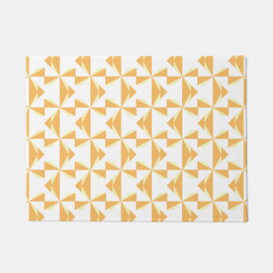 Pumpkin Pinwheels Doormat