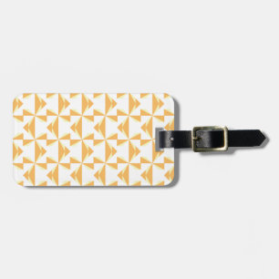 Pumpkin Pinwheels Luggage Tag