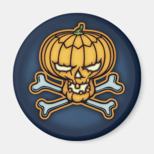 Pumpkin Pirate Magnet