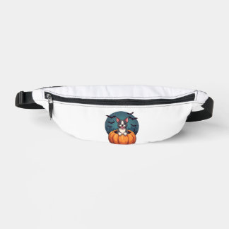 Pumpkin Pitbull Smile Bum Bags