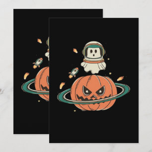 Pumpkin Planet Invitation