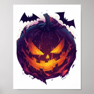 Pumpkin Planet Poster