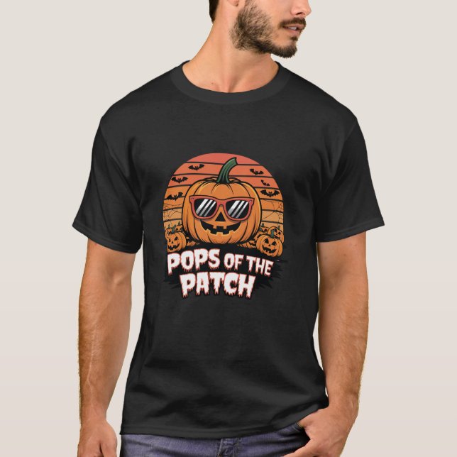Pumpkin Pops Of The Patch Perfect Halloween Family T-Shirt (Front)