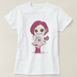 pumpkin popsicle zombie girl shirt