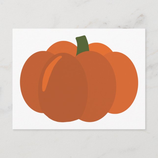 Pumpkin Postcard (Front)