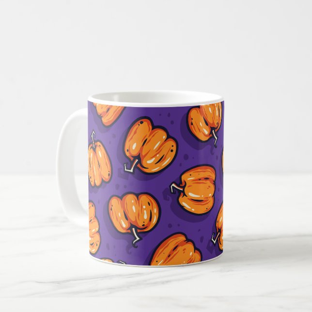 pumpkin printed mug (Front Left)