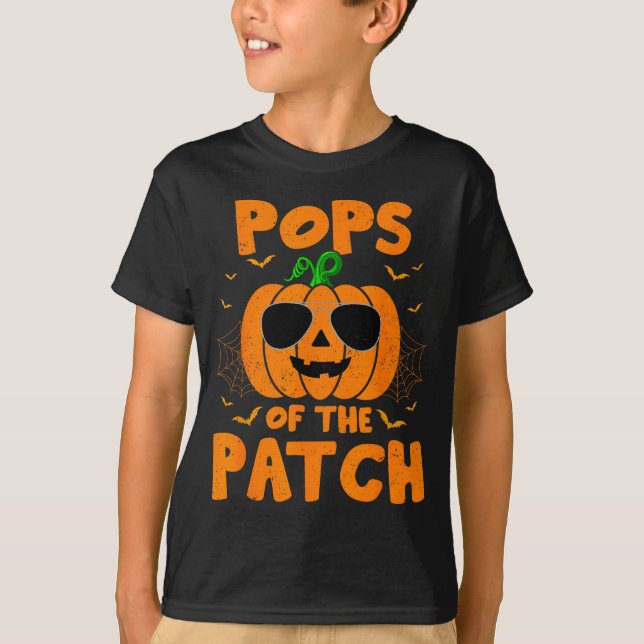 Pumpkin Ps Of The Patch Family Group Costume Hallo T-Shirt (Front)
