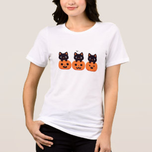 Pumpkin Purrfection Tri-Blend Shirt