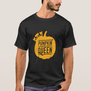 Pumpkin Queen, Cute Halloween Garden 1 T-Shirt