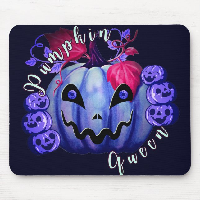 Pumpkin queen mouse pad (Front)