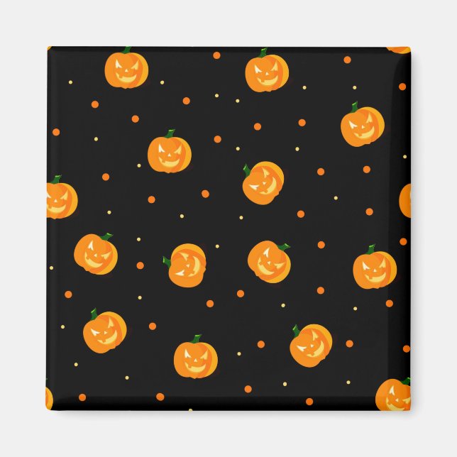 Pumpkin Rain Magnet (Front)