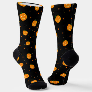 Pumpkin Rain Socks #2