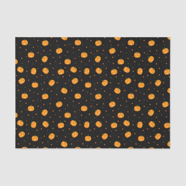Pumpkin Rain Tissue Paper (Front)