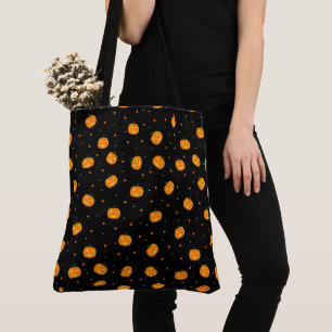 Pumpkin Rain Tote Bag
