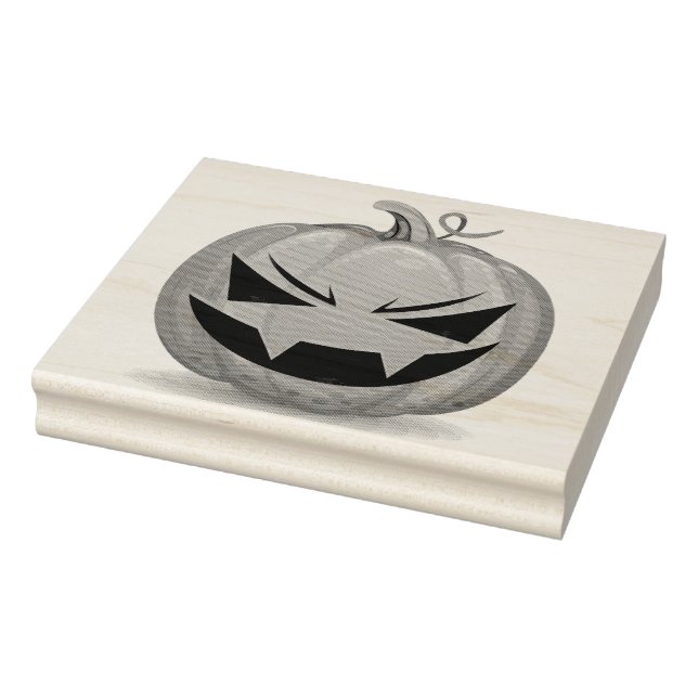 Pumpkin Rubber Stamp (Stamp)