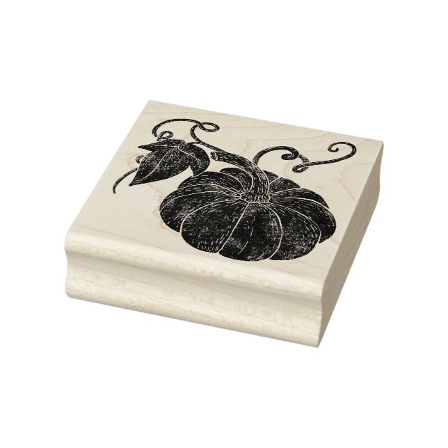 Pumpkin Rubber Stamp (Stamp)