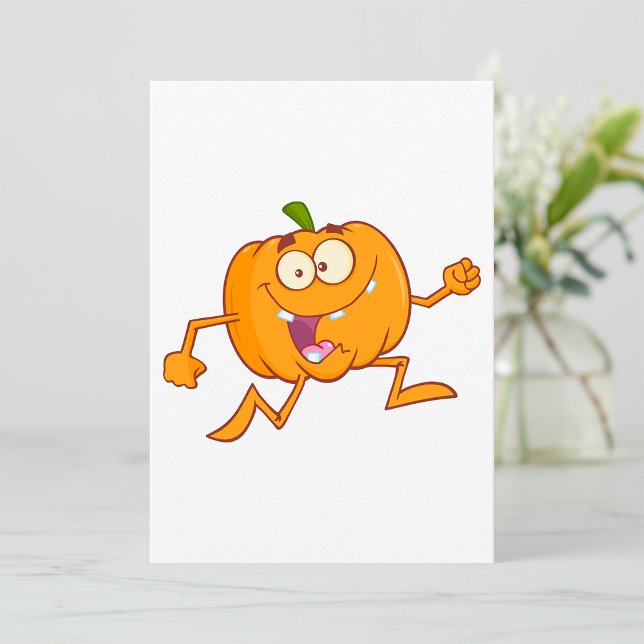 Pumpkin Running Invitation (Creator Uploaded)