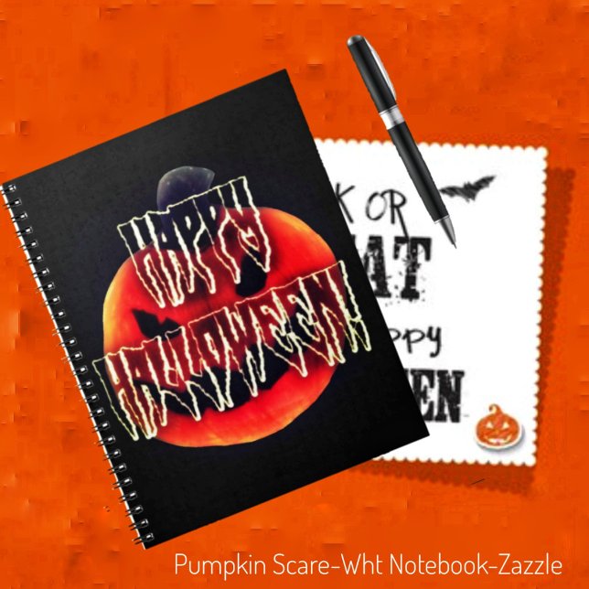 Pumpkin Scare-Wht Notebook (Creator Uploaded)