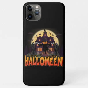 Pumpkin Scary House, Halloween iPhone 11 Pro Max Case