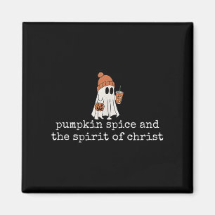Pumpkin Sce And The Srit Of Christ Christian Hallo Magnet