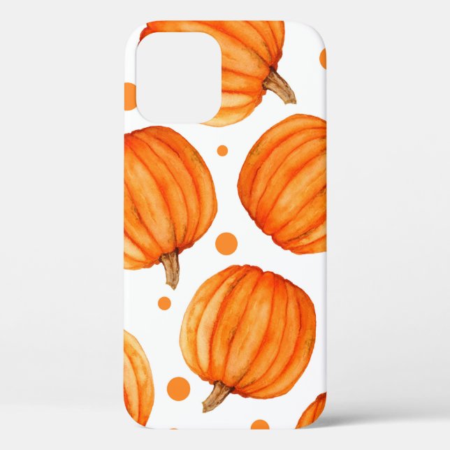 Pumpkin seamless pattern Case-Mate iPhone case (Back)