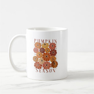 pumpkin season coffee mug
