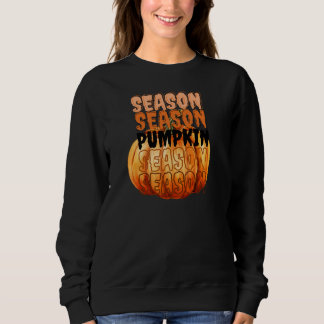 Pumpkin Season – Cosy Fall Aesthetic Sweatshirt