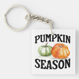 Pumpkin Season Fall Autumn Season Key Ring