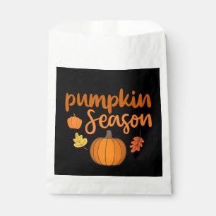 Pumpkin Season Fall Favour Bag