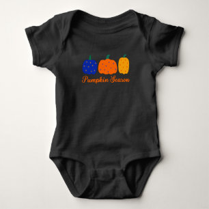 Pumpkin Season Halloween Baby Bodysuit