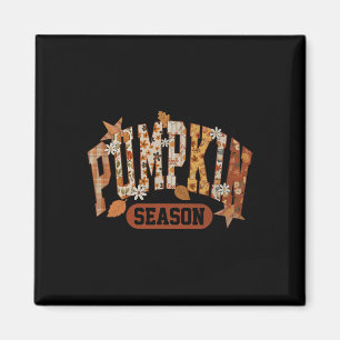 Pumpkin Season Halloween Thanksgiving Men Women Ki Magnet