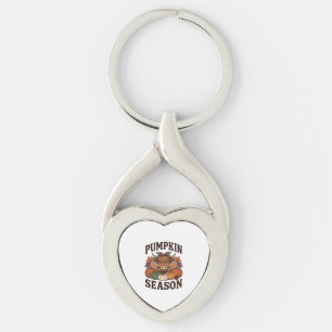 Pumpkin Season Highland Cow Vintage Fall Shirt_1 Key Ring