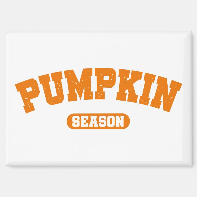 Pumpkin Season Magnet (Front)