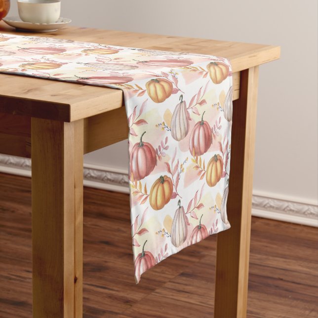 Pumpkin Short Table Runner (In Situ)