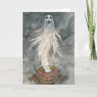 "Pumpkin Shriek" Blank Card