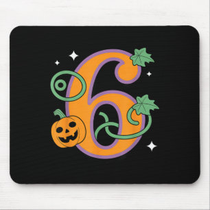 Pumpkin Six Seven 67 Matching 6 Halloween Couple Mouse Pad