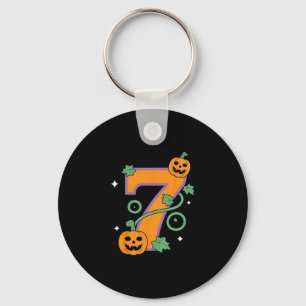 Pumpkin Six Seven 67 Matching 7 Halloween Couple Key Ring