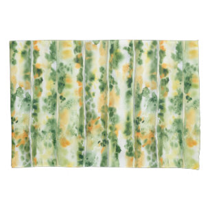Pumpkin skin yellow-green pattern pillowcase