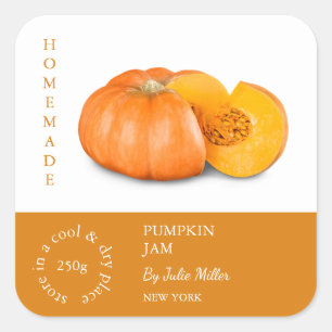 Pumpkin Small Business Label