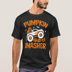 pumpkin smasher toddler Halloween for Monster Truc T-Shirt