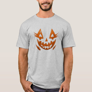 Pumpkin Smile Face T-Shirt | Cute Halloween Tee