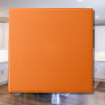 Pumpkin Solid Colour | Classic | Elegant Ceramic Tile<br><div class="desc">Pumpkin Solid Colour | Classic | Elegant | Trendy | Stylish | Gift</div>