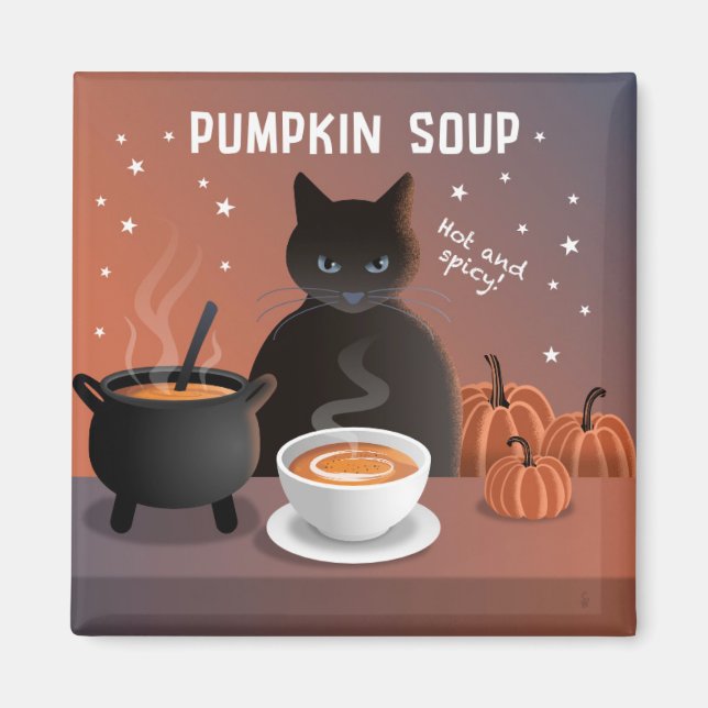 Pumpkin Soup Magnet (Front)