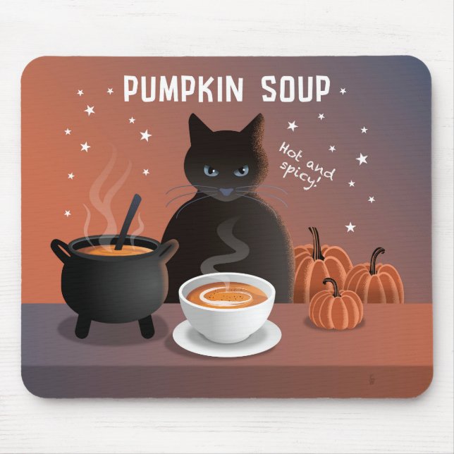 Pumpkin Soup Mouse Pad (Front)