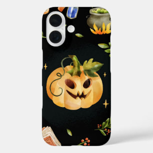 Pumpkin Spell – Spooky Cute Halloween iPhone 16 Case
