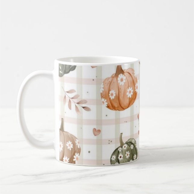 Pumpkin spice5 coffee mug (Left)